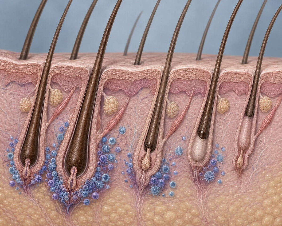 Illustration: What happens with alopecia areata?