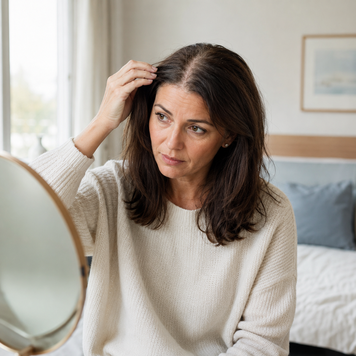 Photo: Hair loss in women: causes and patterns
