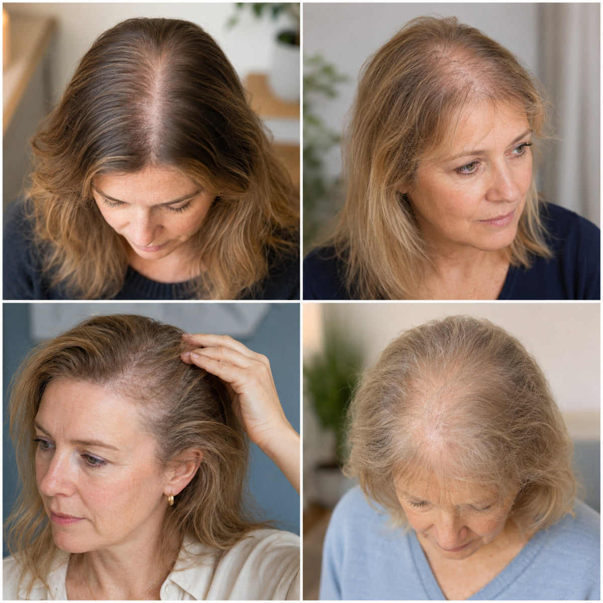 Photo: Hair loss in women