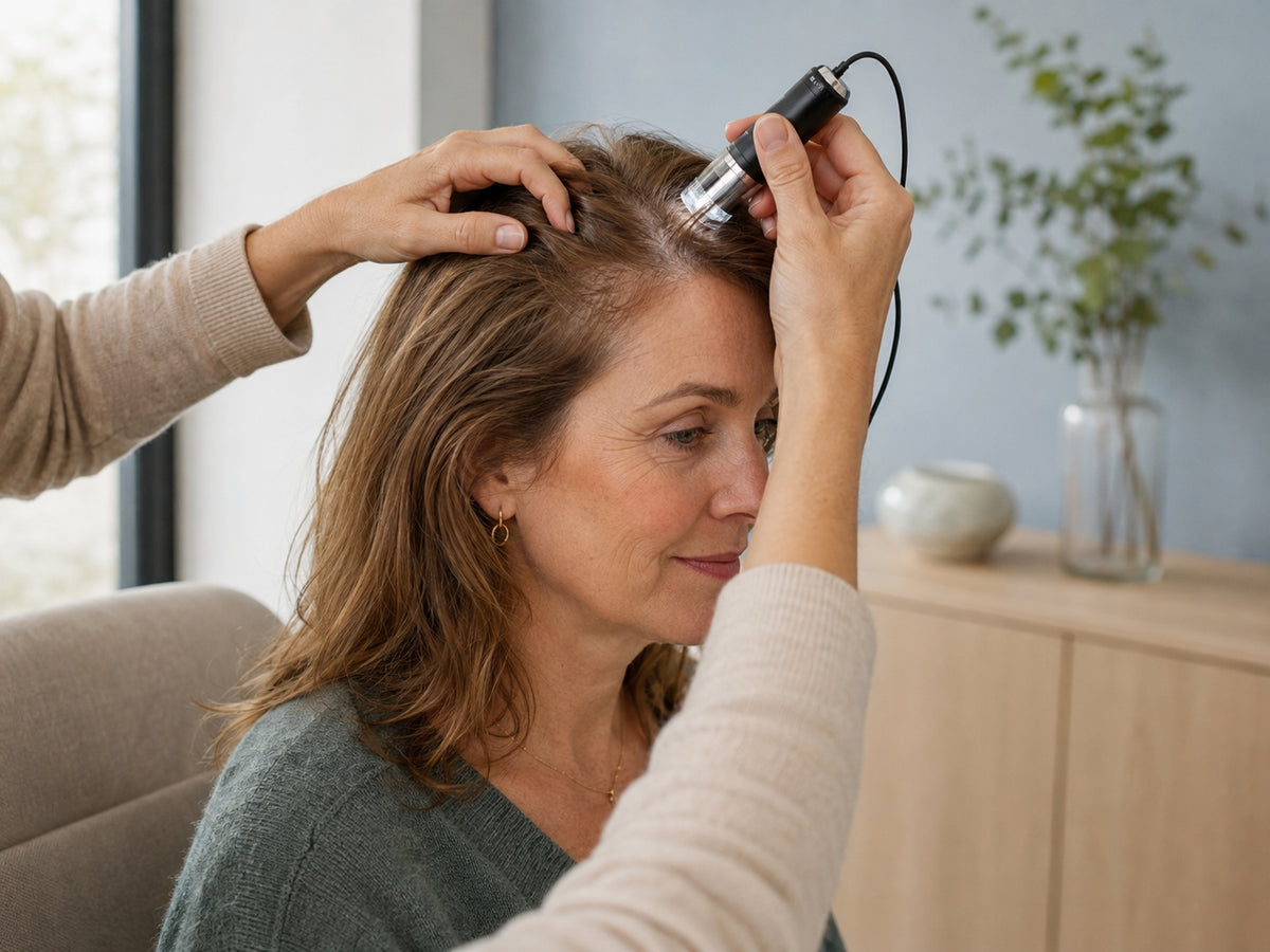 Photo: Two main types of hair loss