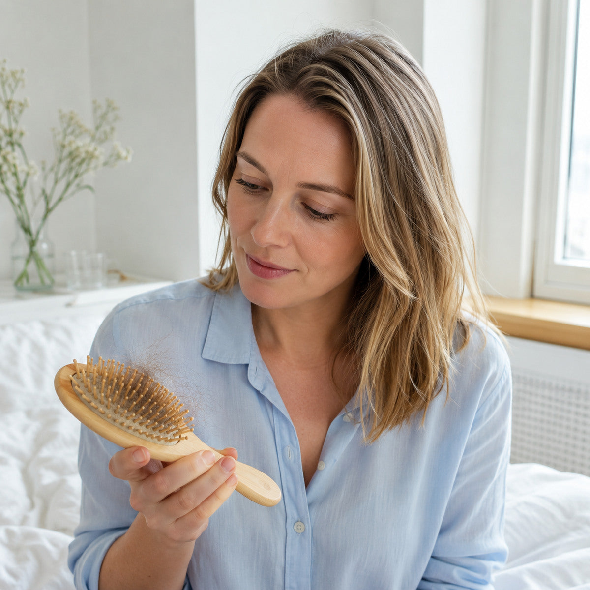How much hair loss per day is normal?